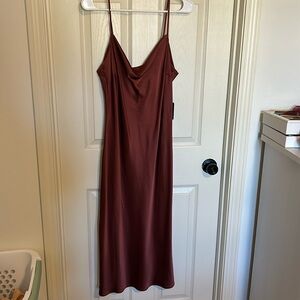 Express Midi Slip Dress
